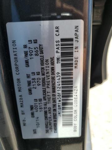 Photo 11 VIN: JM1BM1W38F1241439 - MAZDA 3 GRAND TO 