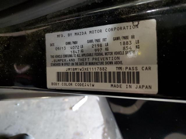 Photo 11 VIN: JM1BM1W3XE1117882 - MAZDA 3 GRAND TO 