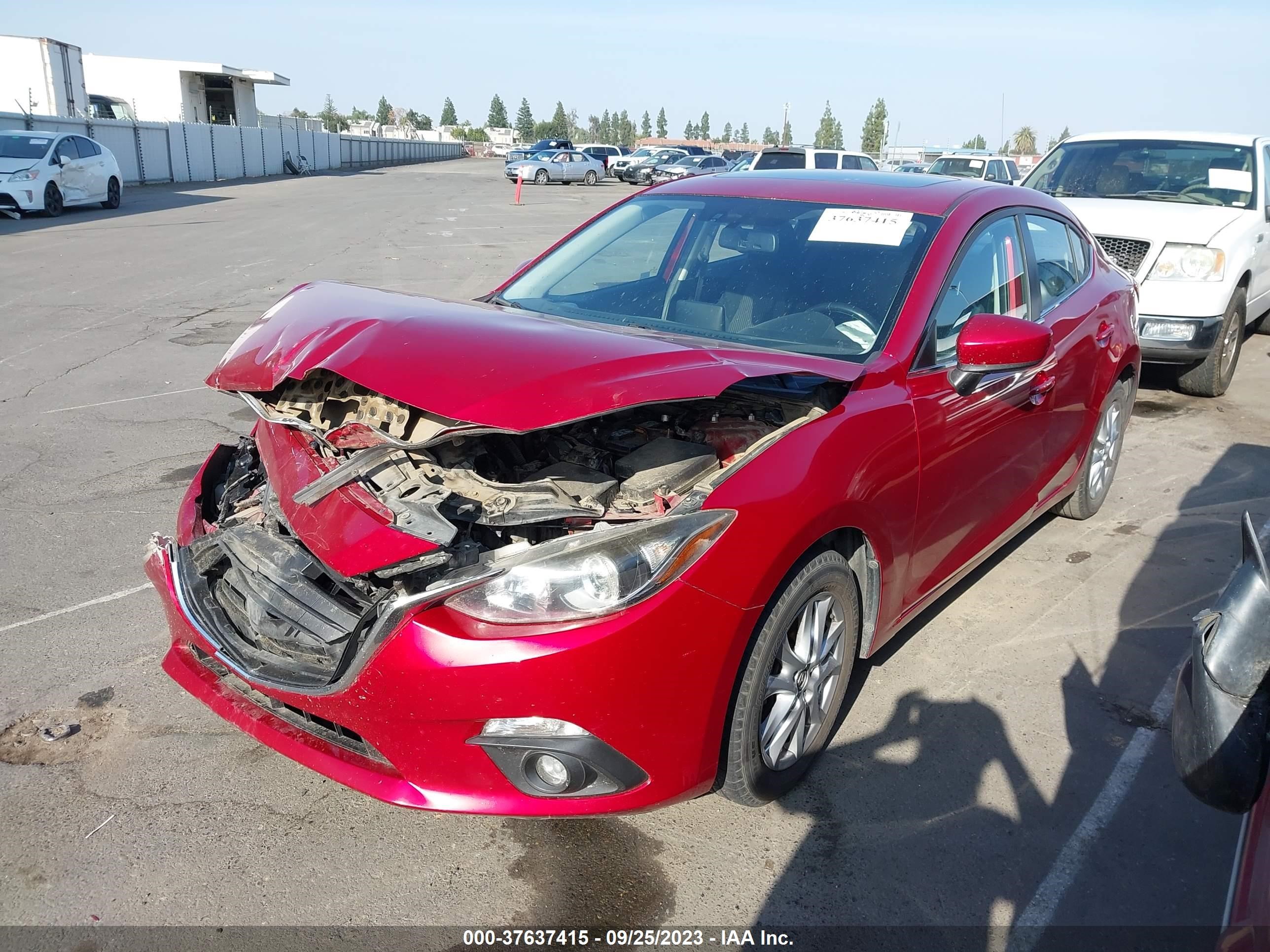 Photo 1 VIN: JM1BM1W75G1287279 - MAZDA 3 