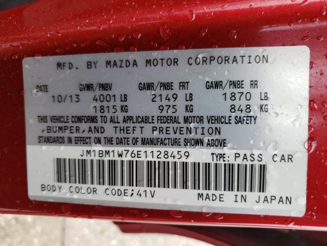 Photo 9 VIN: JM1BM1W76E1128459 - MAZDA 3 GRAND TO 