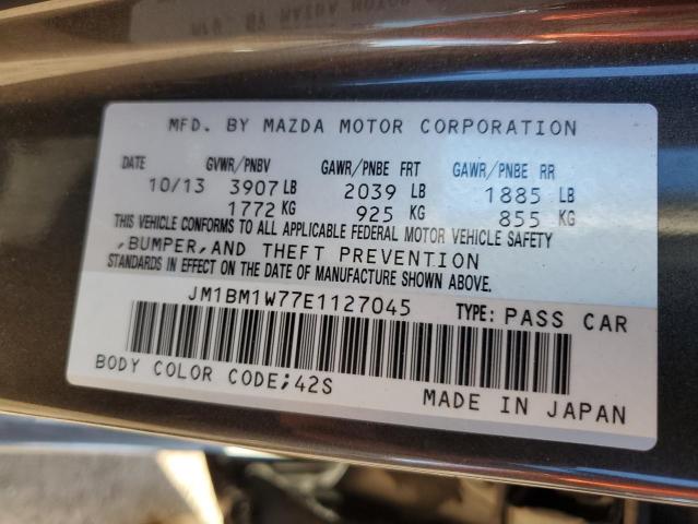 Photo 11 VIN: JM1BM1W77E1127045 - MAZDA 3 GRAND TO 