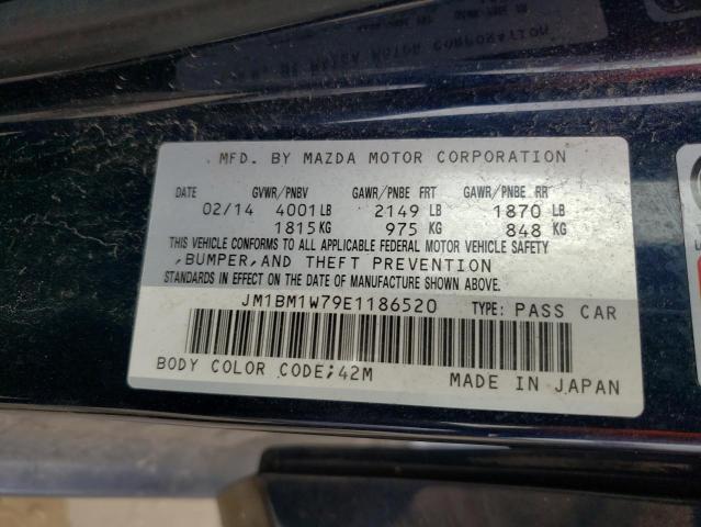 Photo 12 VIN: JM1BM1W79E1186520 - MAZDA 3 GRAND TO 