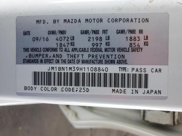 Photo 11 VIN: JM1BN1M39H1108840 - MAZDA 3 GRAND TO 