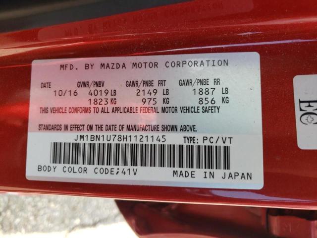 Photo 9 VIN: JM1BN1U78H1121145 - MAZDA 3 SPORT 