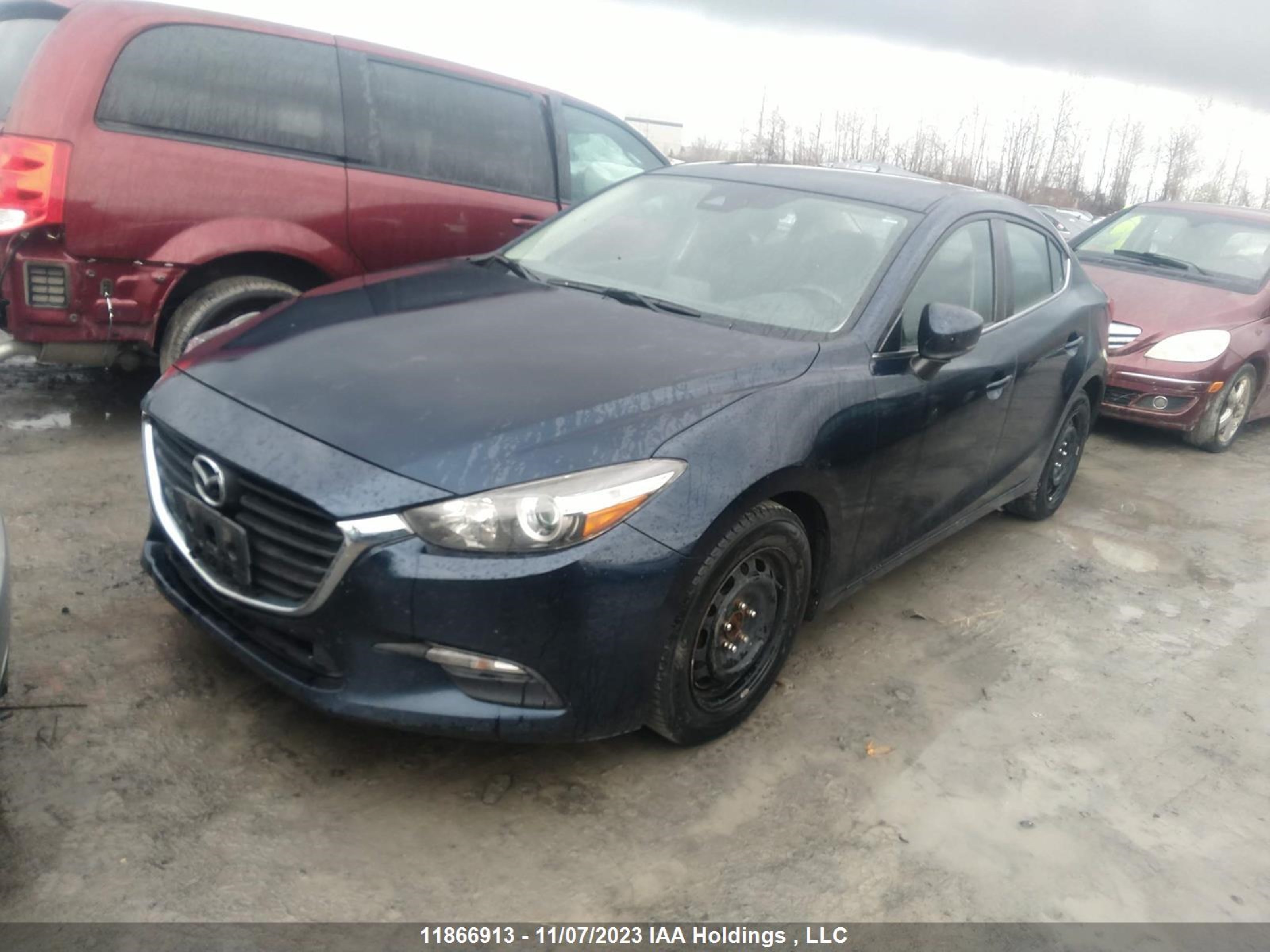 Photo 1 VIN: JM1BN1V70H1107108 - MAZDA 3 