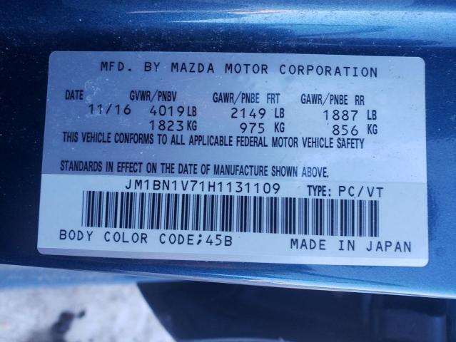 Photo 12 VIN: JM1BN1V71H1131109 - MAZDA 3 TOURING 