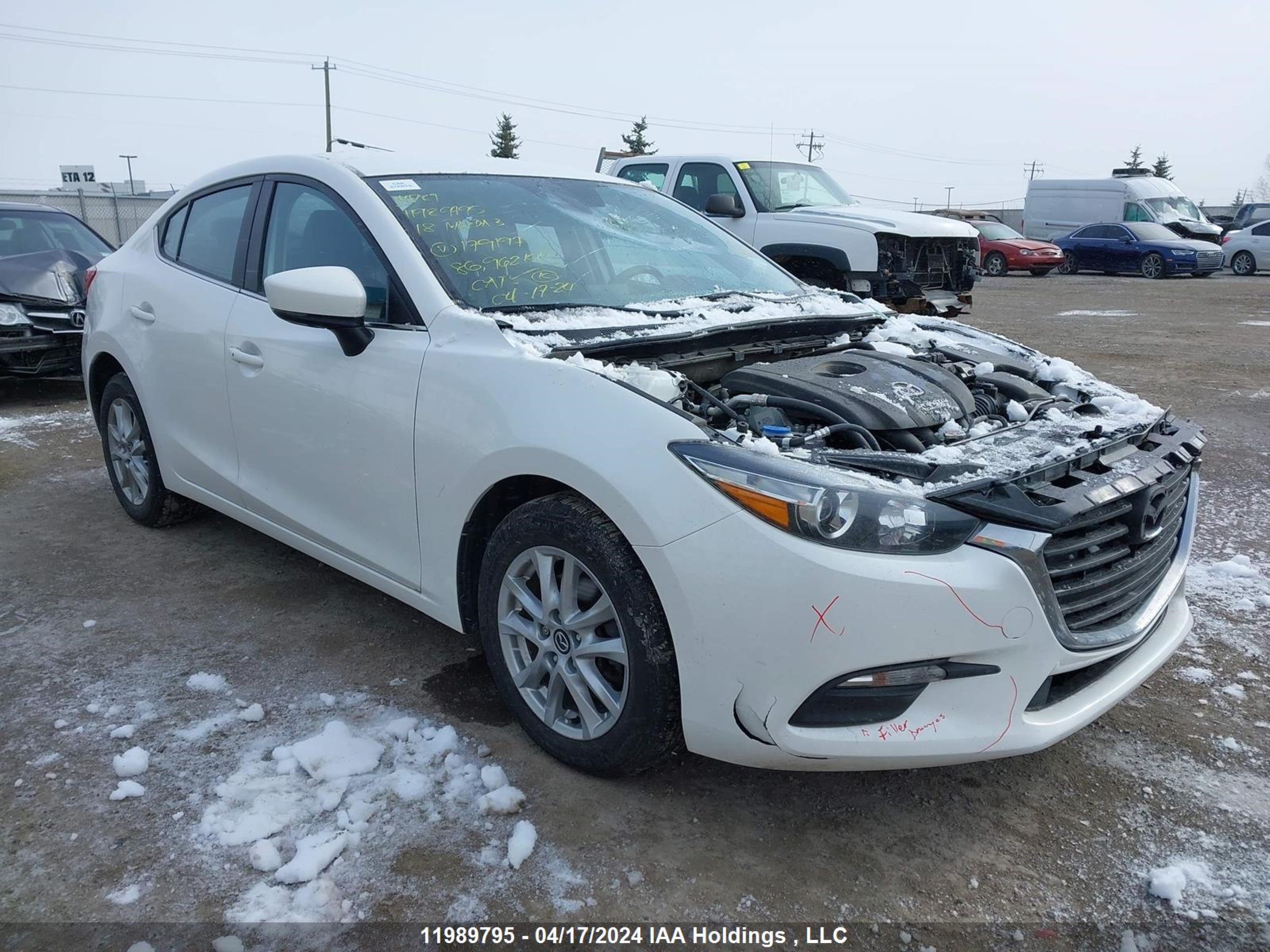 Photo 0 VIN: JM1BN1V73J1179197 - MAZDA 3 