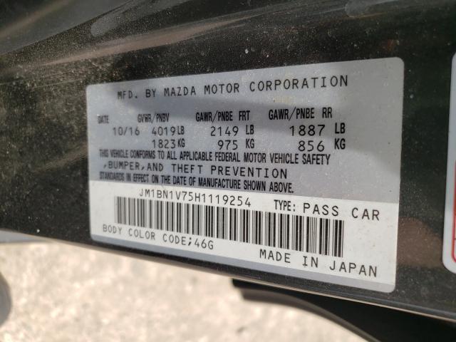 Photo 9 VIN: JM1BN1V75H1119254 - MAZDA 3 