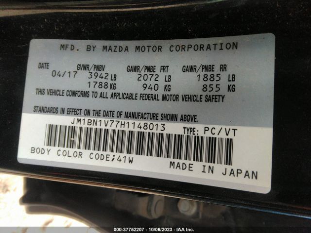 Photo 8 VIN: JM1BN1V77H1148013 - MAZDA MAZDA3 