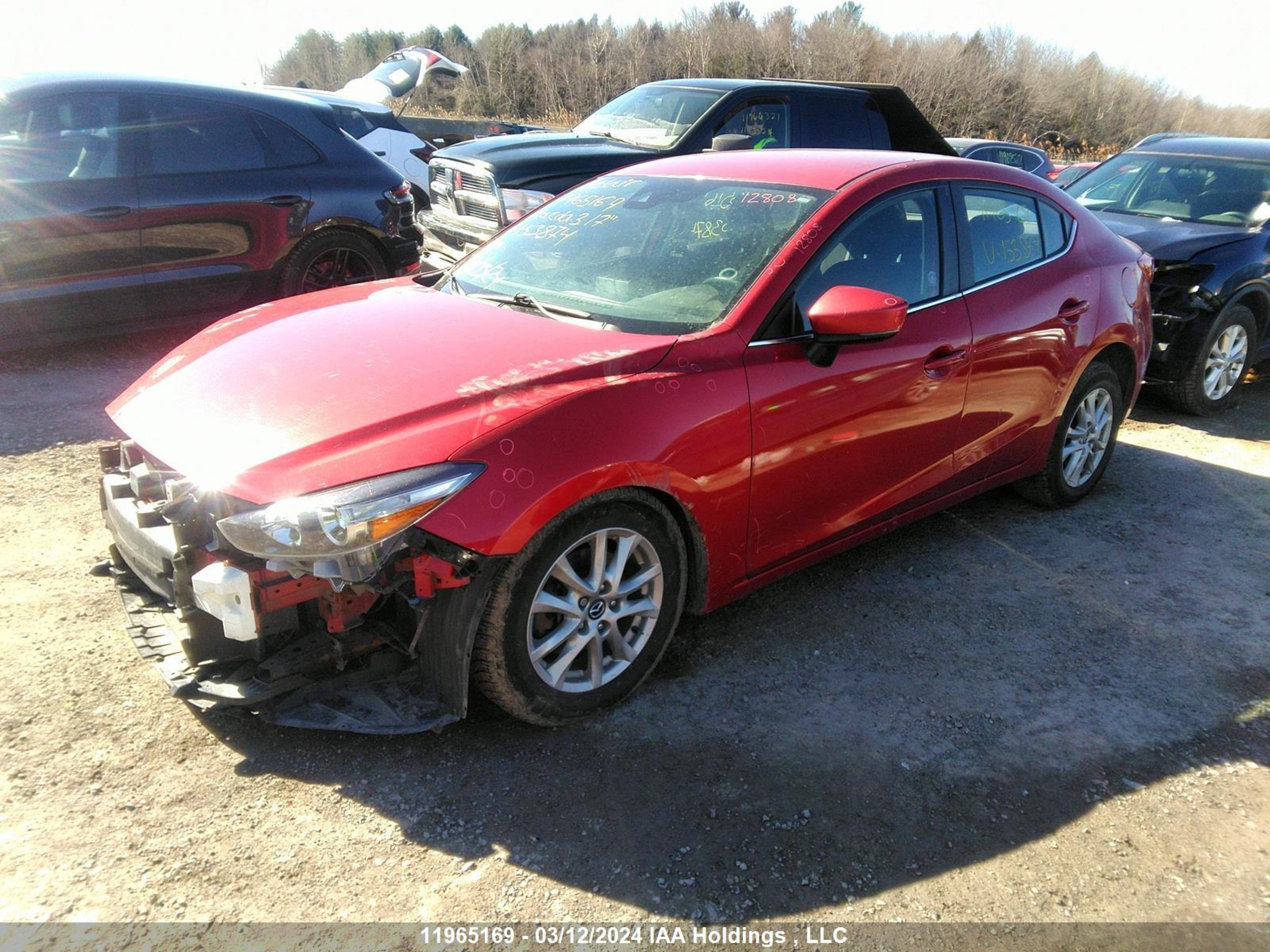 Photo 1 VIN: JM1BN1V77H1153874 - MAZDA 3 