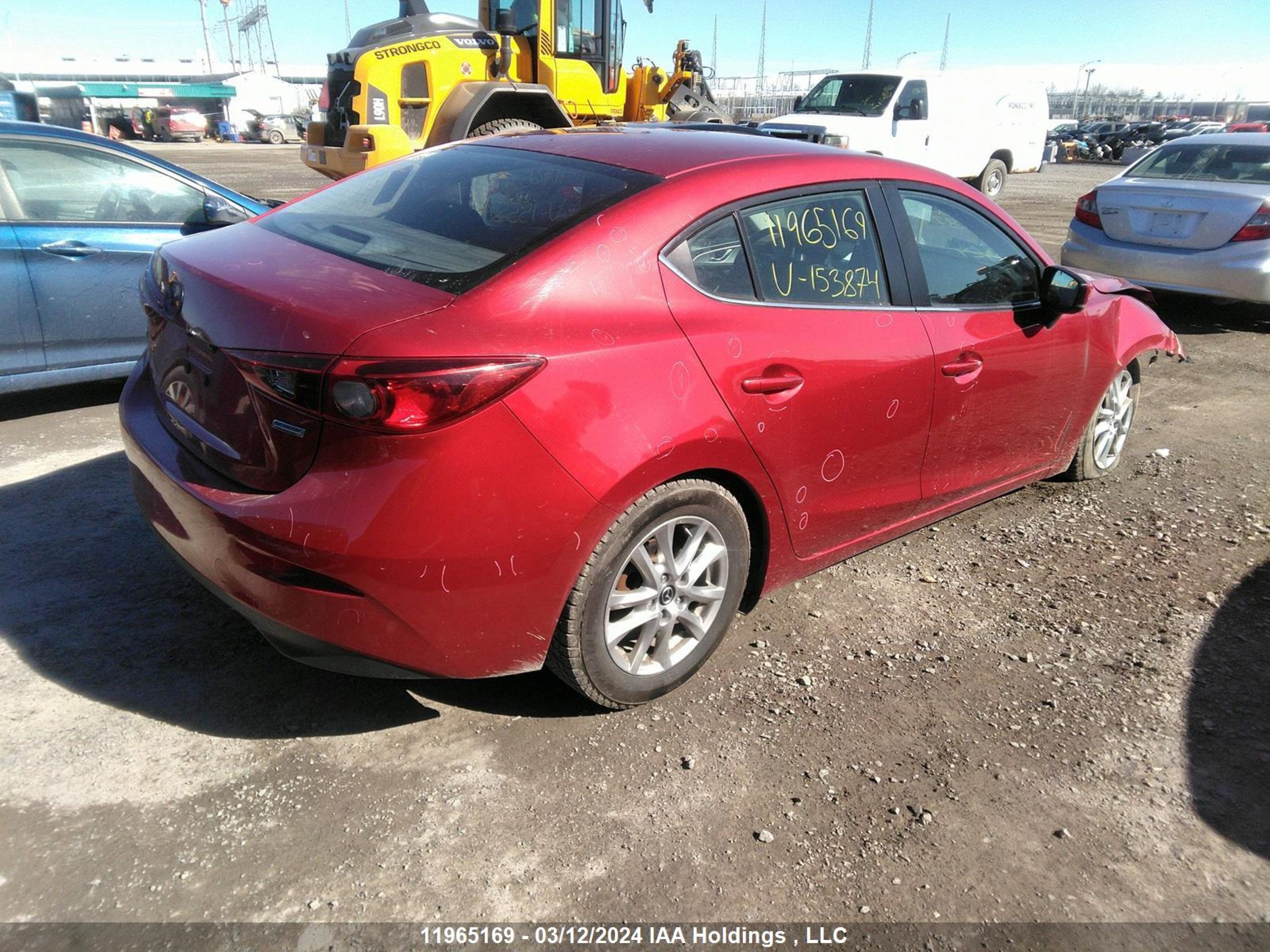 Photo 3 VIN: JM1BN1V77H1153874 - MAZDA 3 