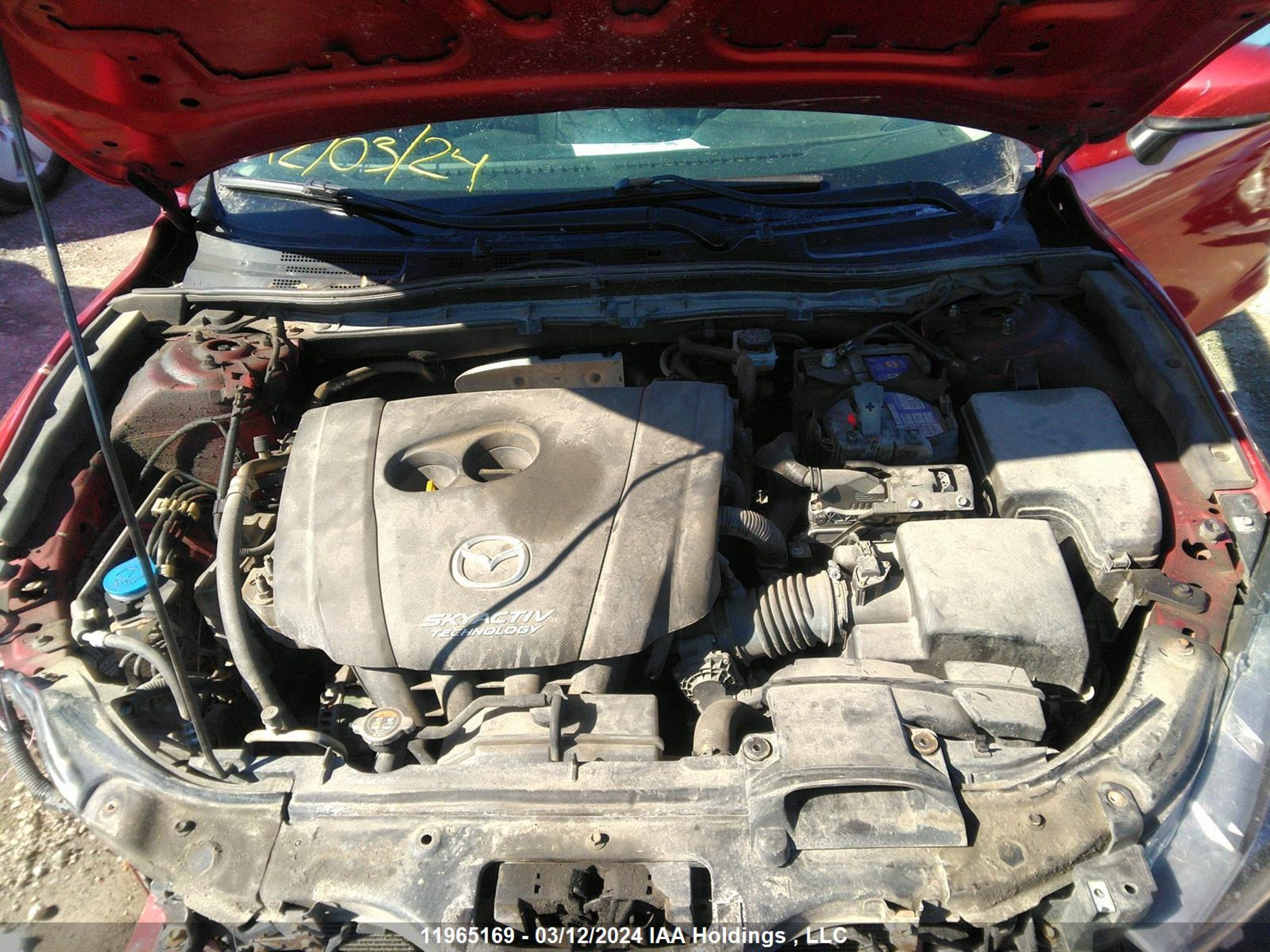 Photo 9 VIN: JM1BN1V77H1153874 - MAZDA 3 