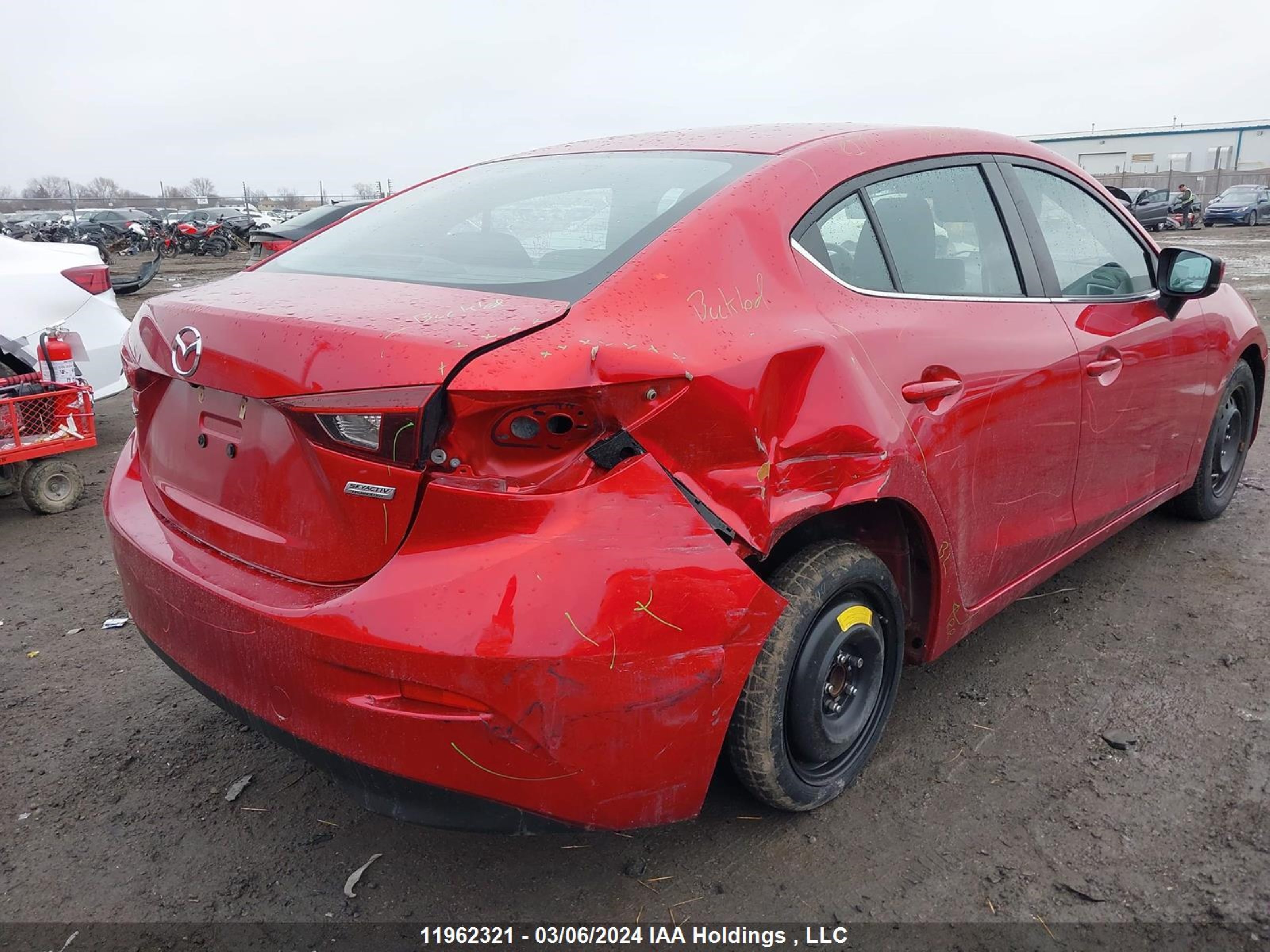 Photo 5 VIN: JM1BN1V78J1158829 - MAZDA 3 