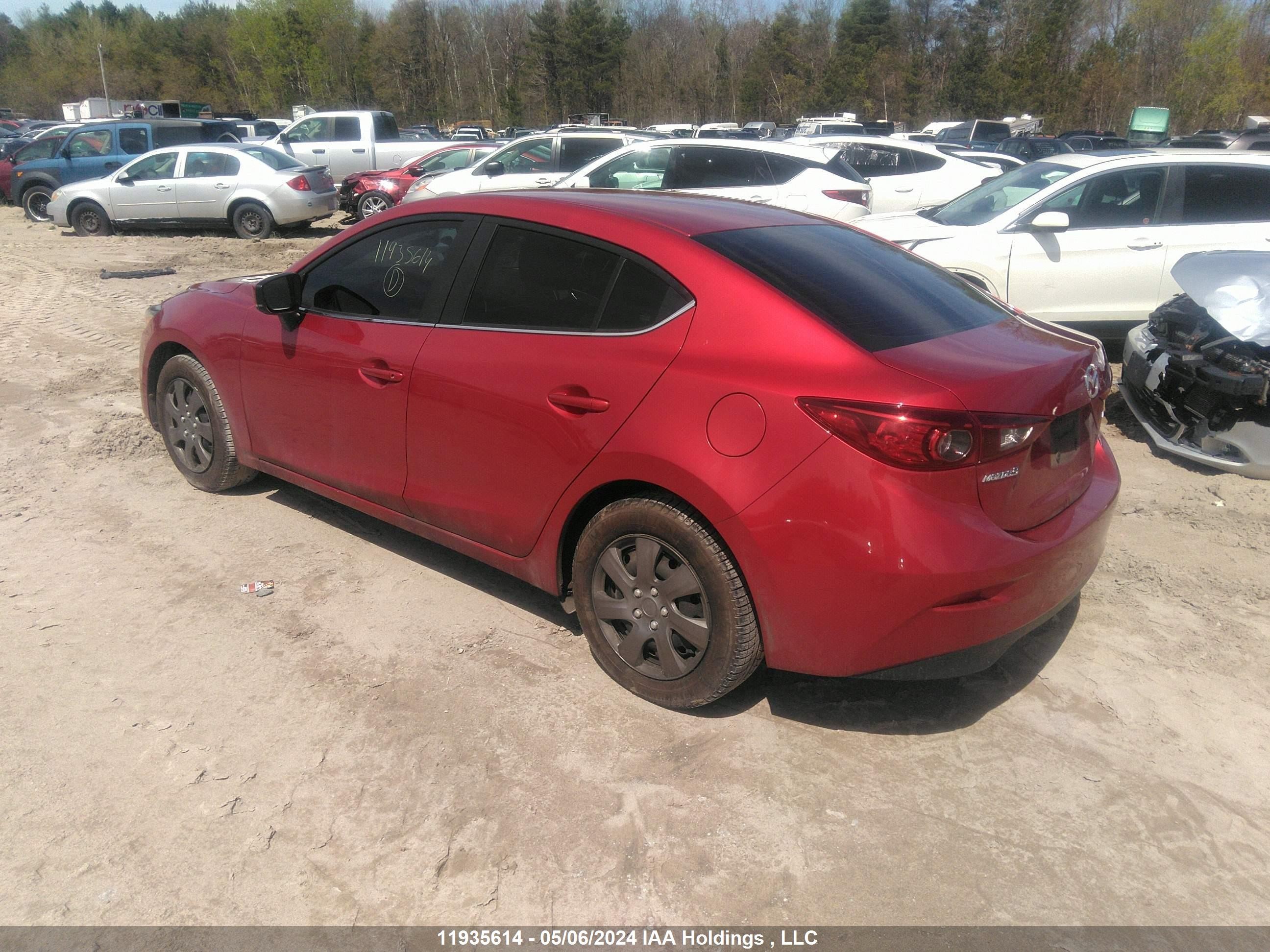 Photo 2 VIN: JM1BN1V78J1184587 - MAZDA 3 