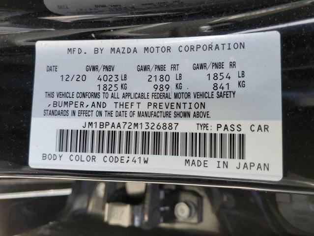 Photo 11 VIN: JM1BPAA72M1326887 - MAZDA 3 