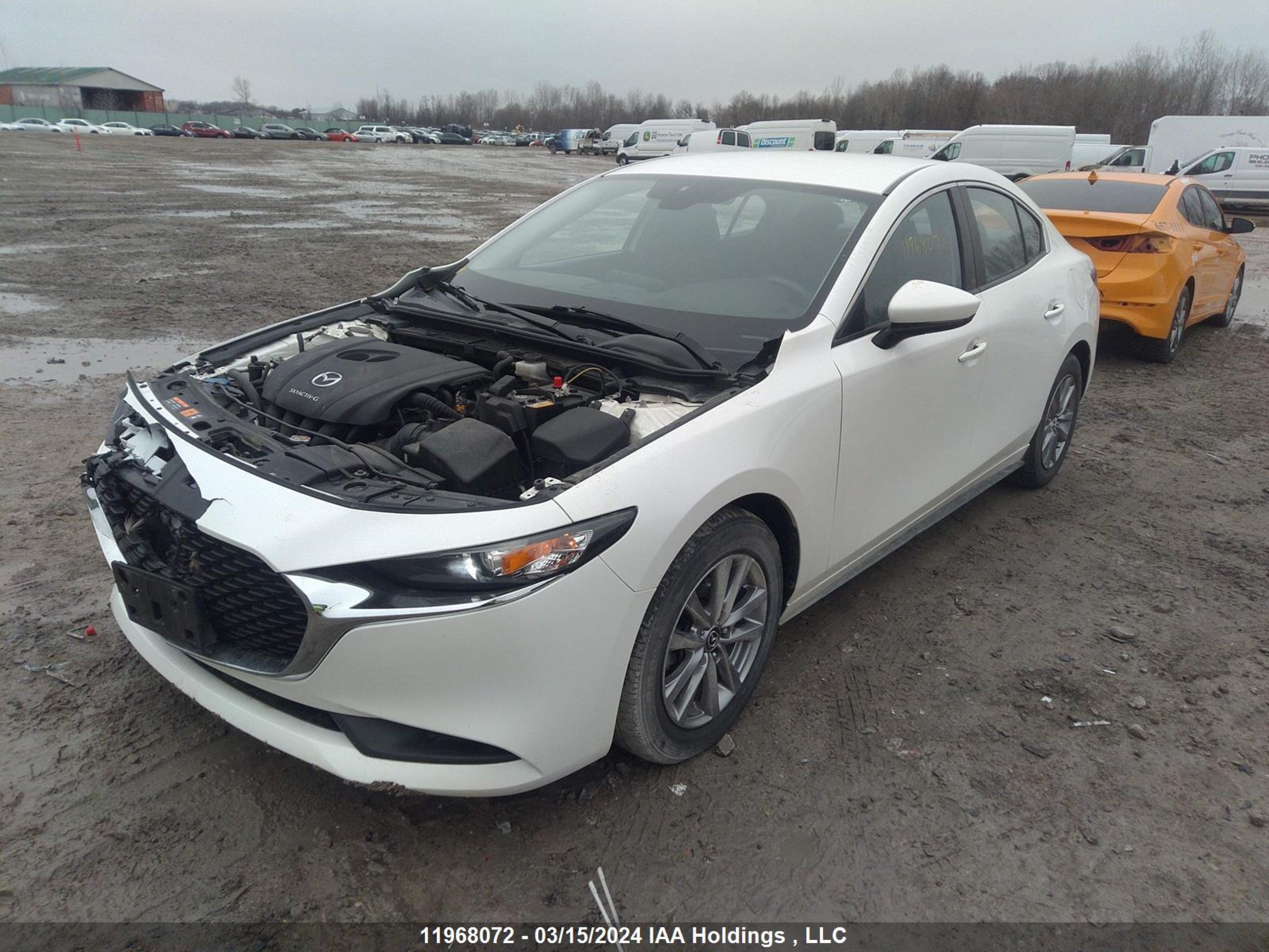 Photo 1 VIN: JM1BPAB71K1102375 - MAZDA 3 