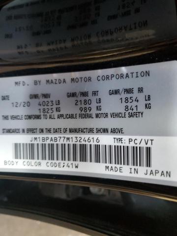 Photo 12 VIN: JM1BPAB77M1324616 - MAZDA 3 