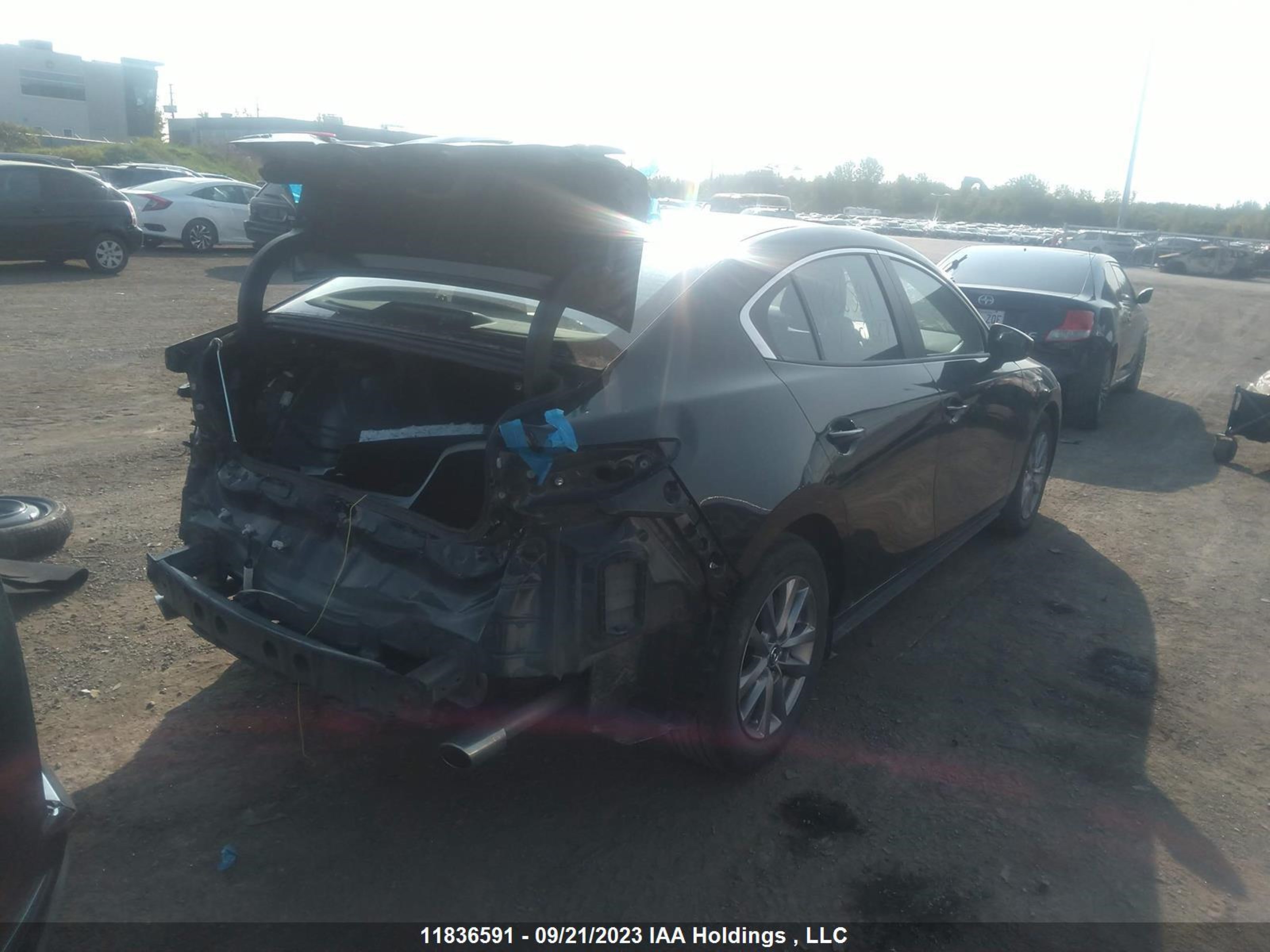 Photo 3 VIN: JM1BPAB78M1302687 - MAZDA 3 