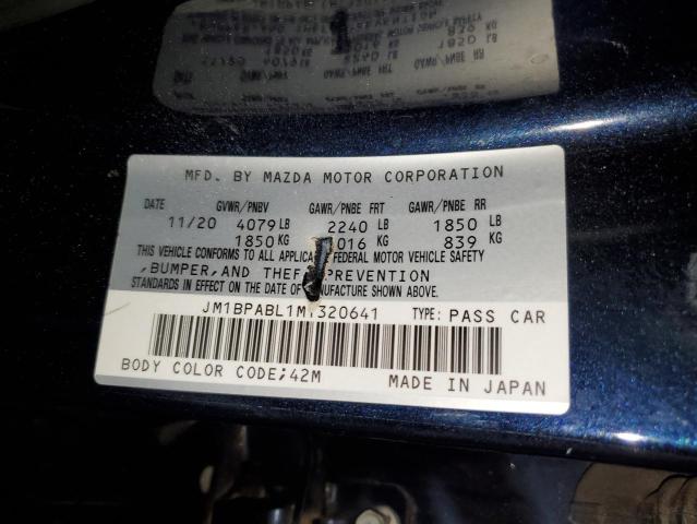 Photo 12 VIN: JM1BPABL1M1320641 - MAZDA 3 