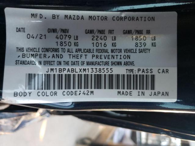 Photo 9 VIN: JM1BPABLXM1338555 - MAZDA 3 SELECT 