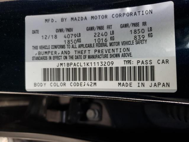 Photo 11 VIN: JM1BPACL1K1113209 - MAZDA 3 PREFERRE 