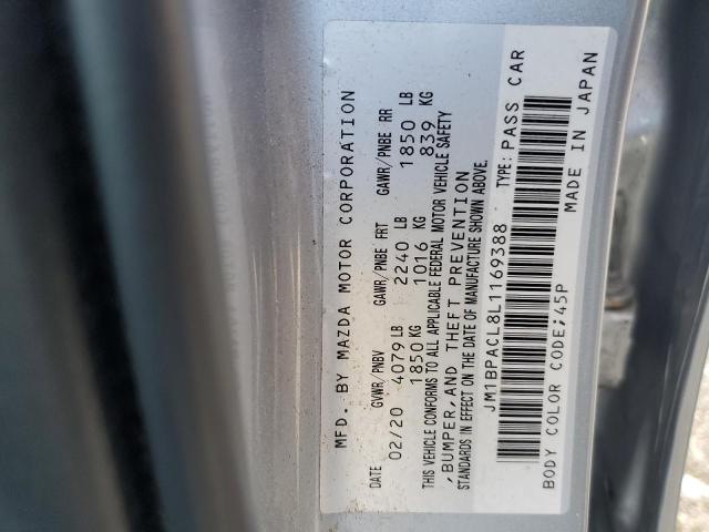 Photo 12 VIN: JM1BPACL8L1169388 - MAZDA 3 SELECT 