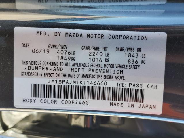 Photo 11 VIN: JM1BPAJM1K1146660 - MAZDA 3 