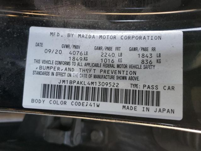 Photo 11 VIN: JM1BPAKL4M1309522 - MAZDA 3 