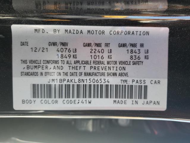 Photo 12 VIN: JM1BPAKL8N1506534 - MAZDA 3 SELECT 