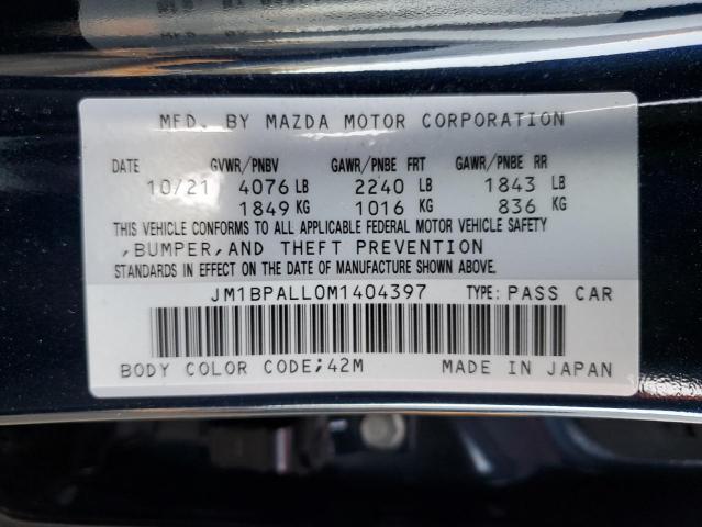 Photo 12 VIN: JM1BPALL0M1404397 - MAZDA 3 PREFERRE 