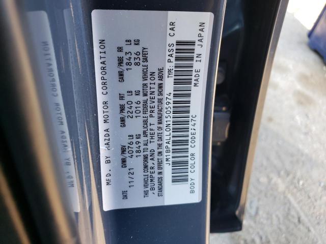 Photo 13 VIN: JM1BPALL0N1505974 - MAZDA 3 PREFERRE 