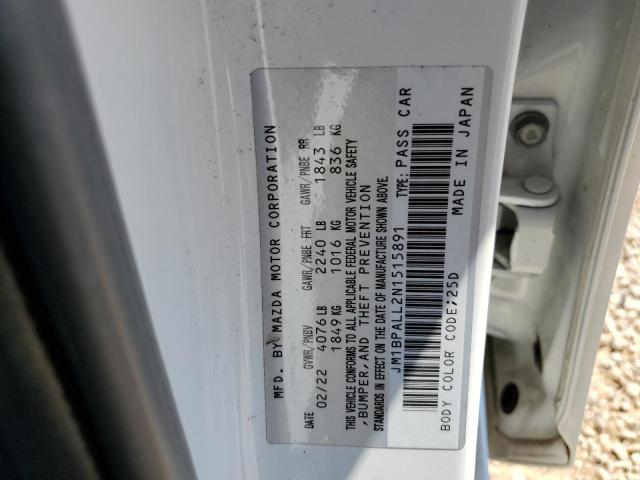 Photo 12 VIN: JM1BPALL2N1515891 - MAZDA 3 PREFERRE 