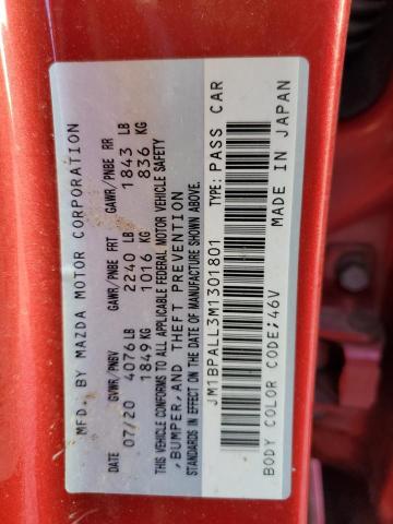 Photo 12 VIN: JM1BPALL3M1301801 - MAZDA 3 