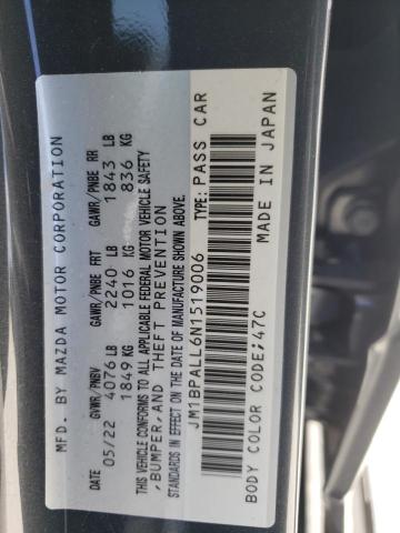 Photo 9 VIN: JM1BPALL6N1519006 - MAZDA 3 