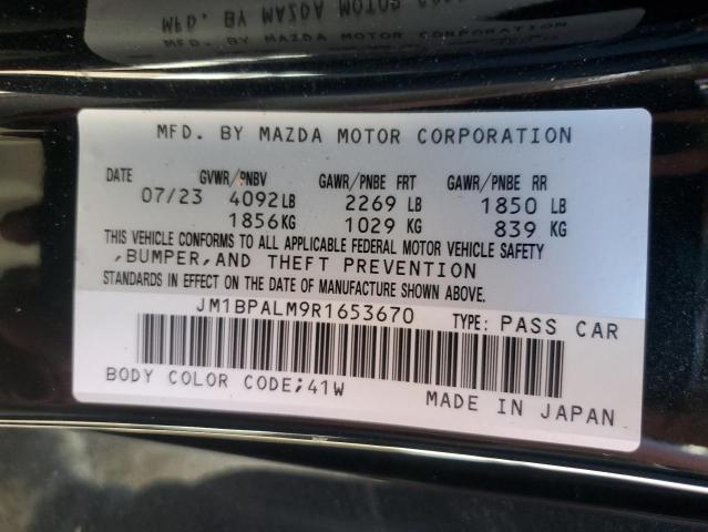 Photo 12 VIN: JM1BPALM9R1653670 - MAZDA 3 PREFERRE 