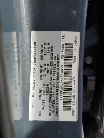 Photo 11 VIN: JM1BPAML1M1338859 - MAZDA 3 PREMIUM 