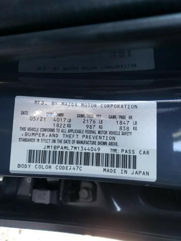 Photo 9 VIN: JM1BPAML7M1344049 - MAZDA 3 PREMIUM 