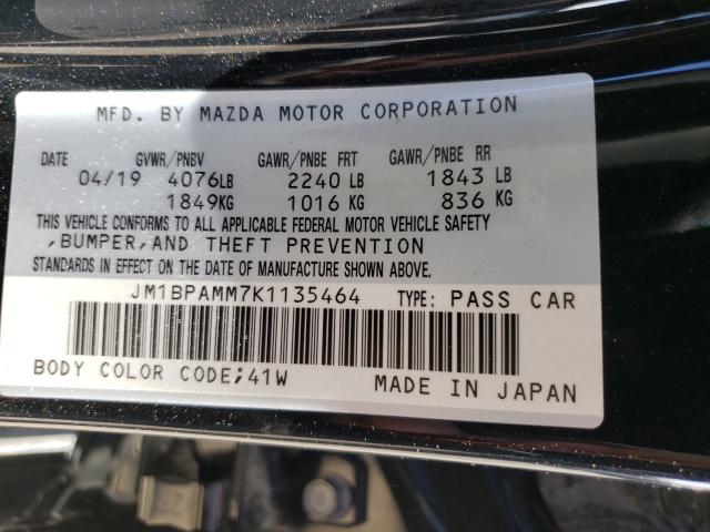 Photo 9 VIN: JM1BPAMM7K1135464 - MAZDA 3 