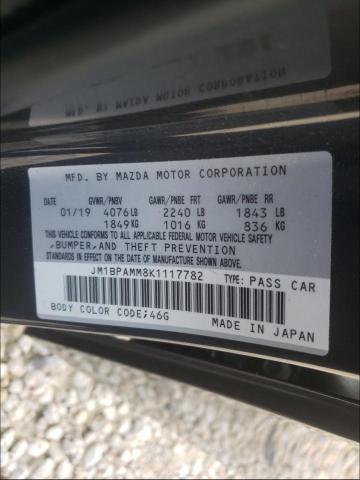 Photo 9 VIN: JM1BPAMM8K1117782 - MAZDA 3 