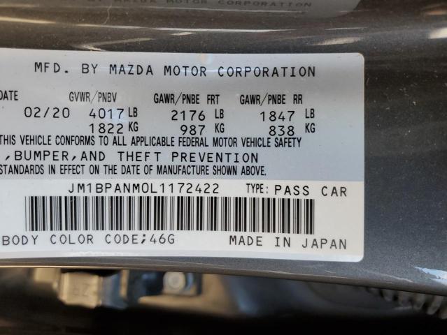 Photo 9 VIN: JM1BPANM0L1172422 - MAZDA 3 PREMIUM 