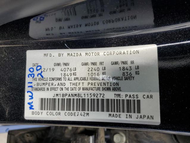 Photo 12 VIN: JM1BPANM8L1159272 - MAZDA 3 