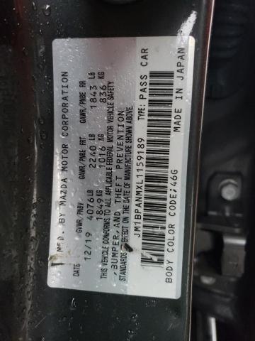 Photo 12 VIN: JM1BPANMXL1159189 - MAZDA 3 