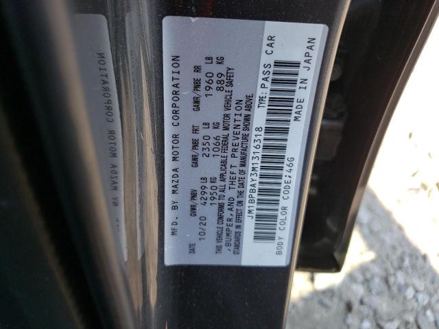 Photo 11 VIN: JM1BPBAY3M1316318 - MAZDA 3 