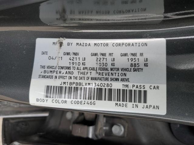 Photo 11 VIN: JM1BPBBLXM1340280 - MAZDA 3 