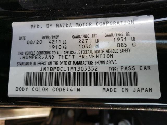 Photo 9 VIN: JM1BPBCL1M1305352 - MAZDA 3 PREFERRE 