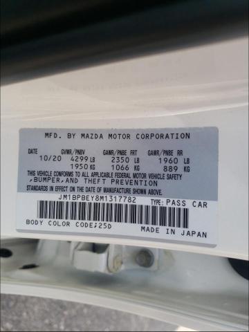 Photo 9 VIN: JM1BPBEY8M1317782 - MAZDA 3 PREMIUM 