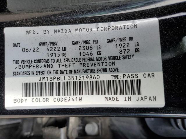 Photo 11 VIN: JM1BPBLL3N1519860 - MAZDA 3 PREFERRE 