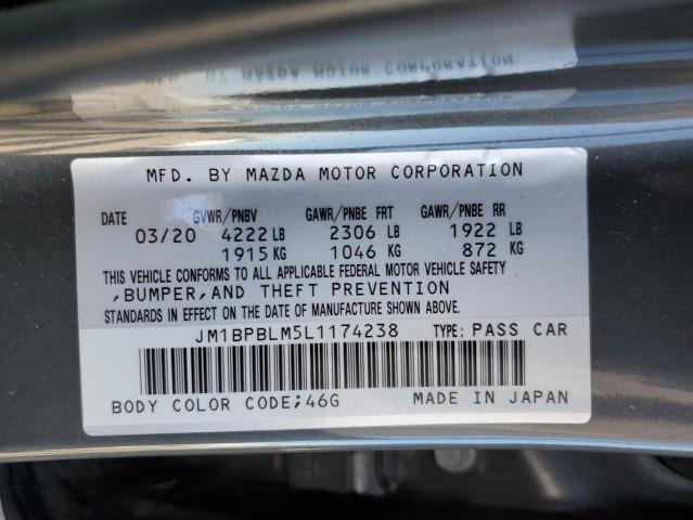 Photo 12 VIN: JM1BPBLM5L1174238 - MAZDA 3 