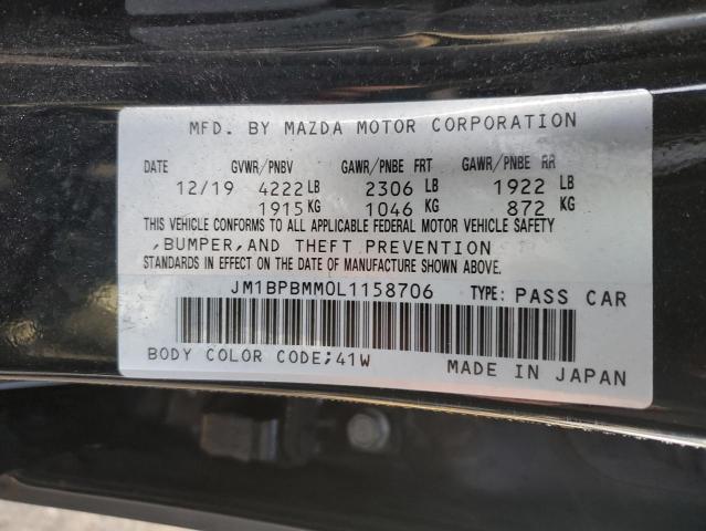 Photo 11 VIN: JM1BPBMM0L1158706 - MAZDA 3 PREFERRE 