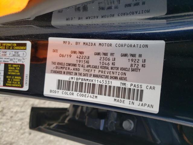 Photo 12 VIN: JM1BPBNMXK1145331 - MAZDA 3 PREMIUM 